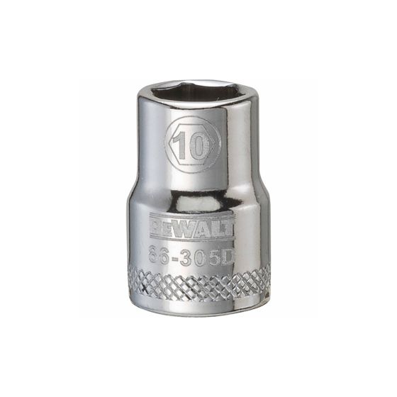 Douille 10 mm, 6 pans, à prise 3/8"