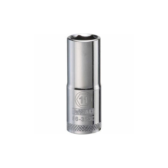 11 mm - 6 Point Deep 3/8" Drive Socket