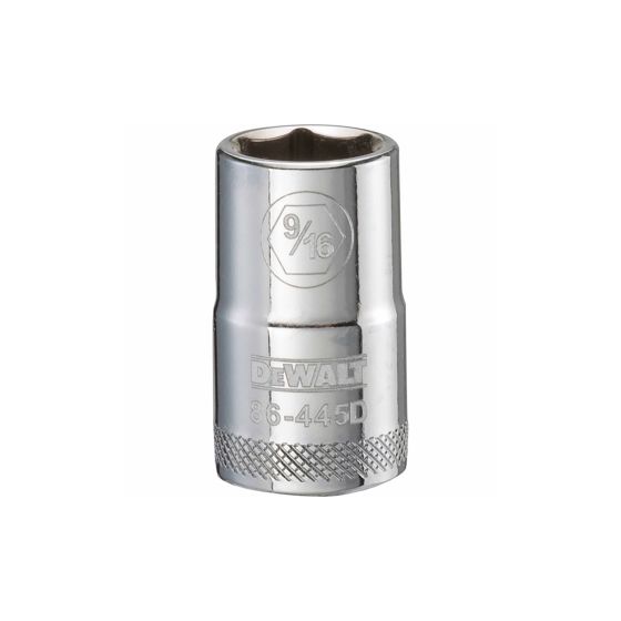 9/16" - 6 Point Short 1/2" Drive Socket