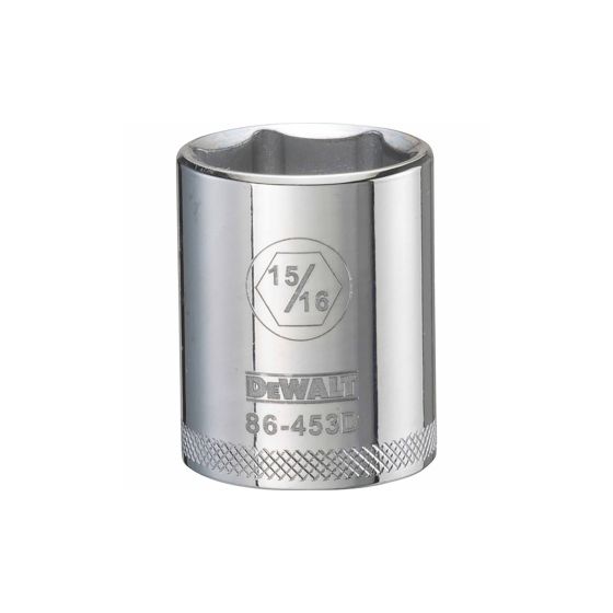 15/16" - 6 Point Short 1/2" Drive Socket