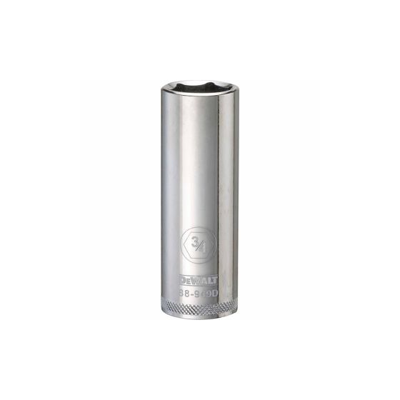3/4" - 6 Point Deep 1/2" Drive Socket