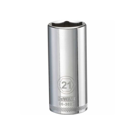 21 mm - 6 Point Deep 3/8" Drive Socket