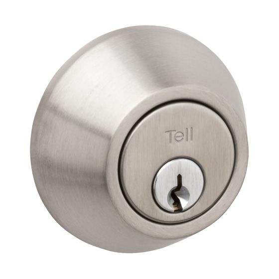 Pêne dormant double cylindre fini 32D (Inox Satin)