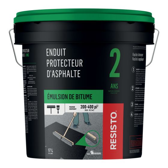 Enduit protecteur d'asphalte, 17 l