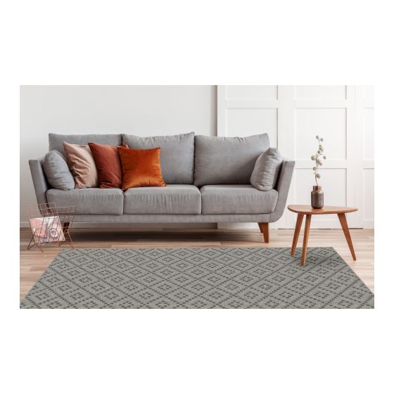Brushed Iron Harlow Rug 60" x 72"