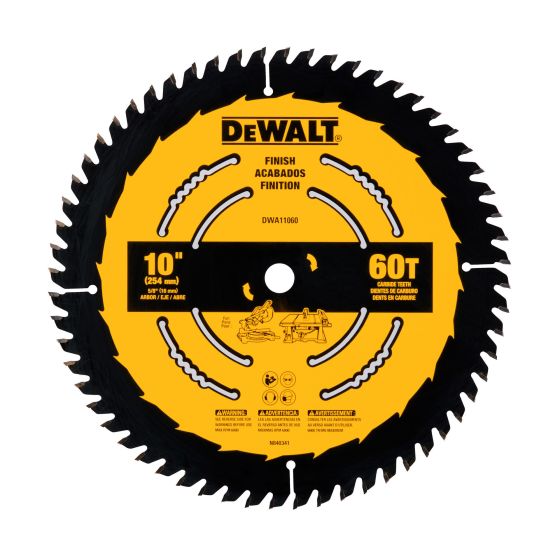 Lame de scie circulaire tout usage 10"(254 MM), 60 Dents au Carbure