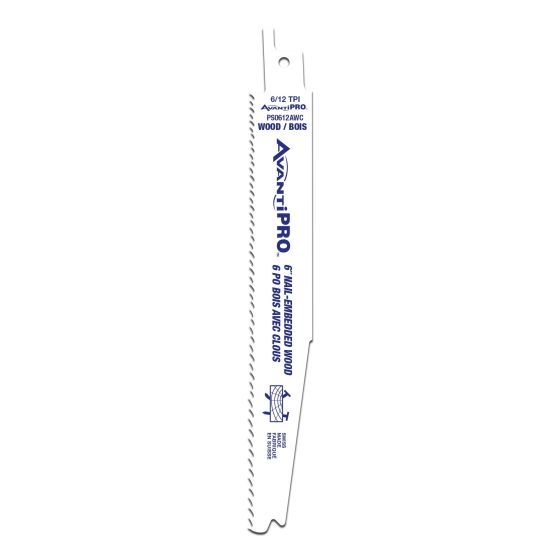 Lame de scie alternative, 6", 6/12 DPP