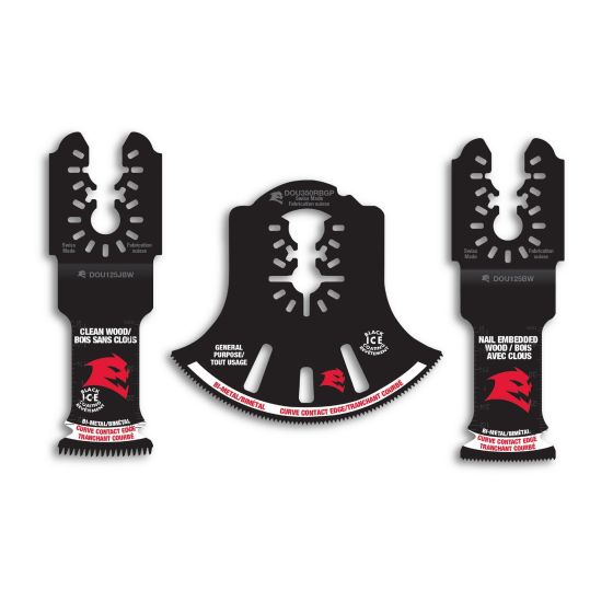 Assorted Oscillating Blades, 3/Pkg