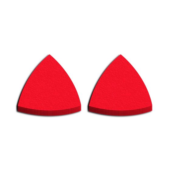 Papier abrasif, 3 1/8", grain 80, 10/Pqt