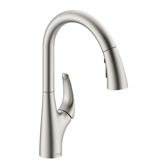 SEABOURNE SS Single Handle Pull-Down Kitchen Sink Faucet
