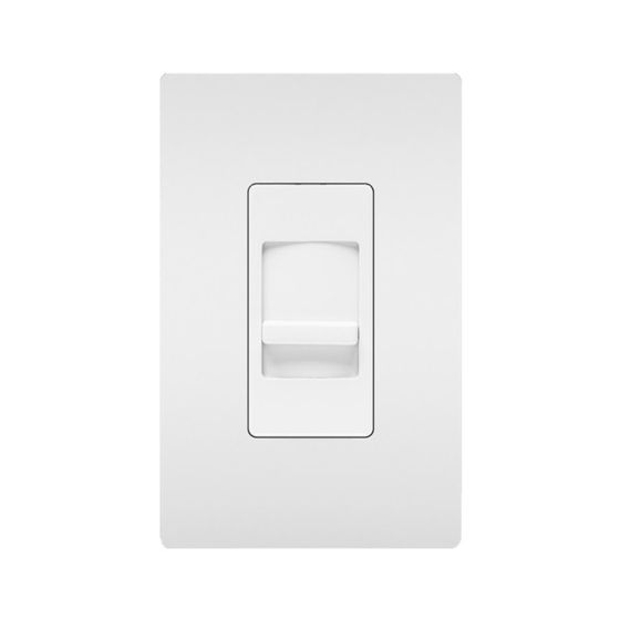Gradateurs à glissière unipolaire large Legrand, blanc, 120 V, 450 W, 2/pqt
