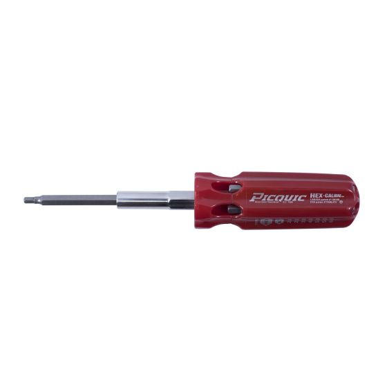 Tournevis métrique Hex-Calibre, 7 embouts