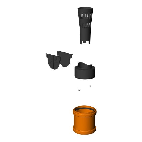 Top X Trench Drain Installation Kit