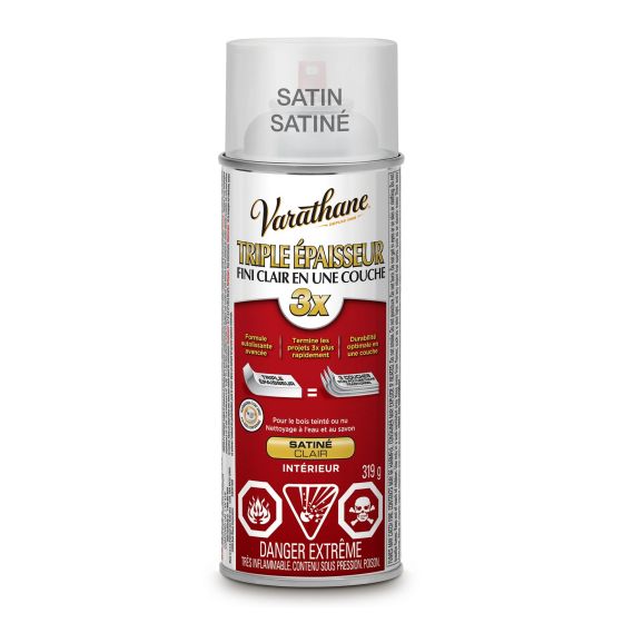 Triple Thick Varnish - Clear Satin - 319 g