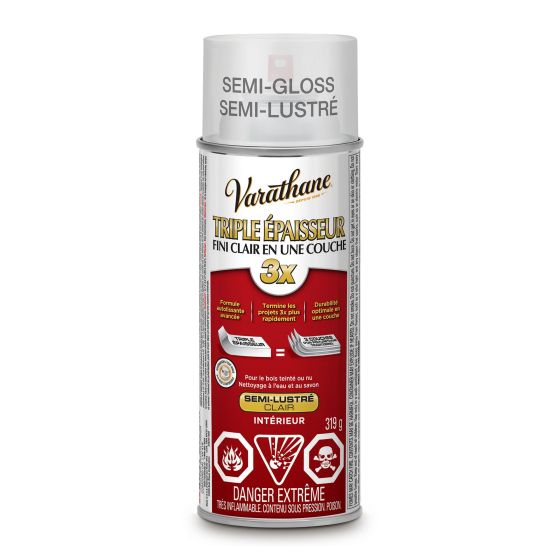Triple Thick Varnish - Clear Semi-Gloss - 319 g