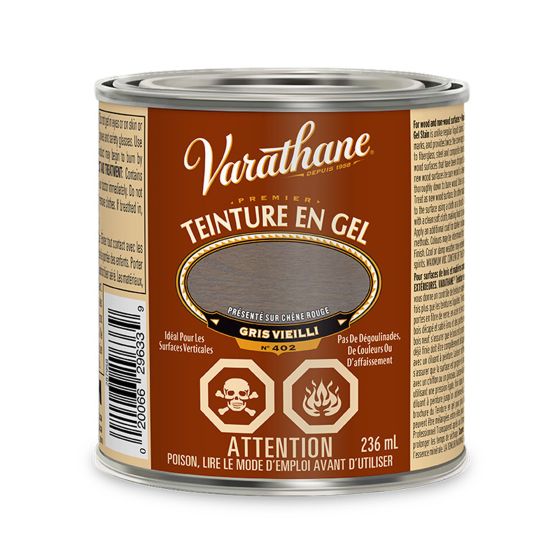 Premium Gel Stain - Weathered Grey - 236 ml