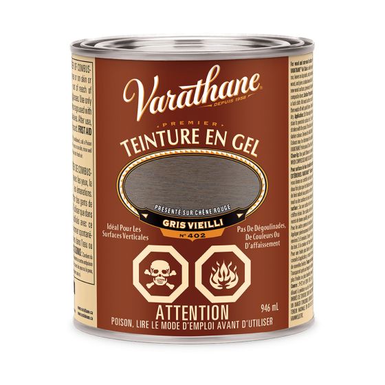 Premium Gel Stain - Weathered Grey - 946 ml
