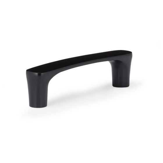 Poignée moderne en métal, 96 mm, noir mat
