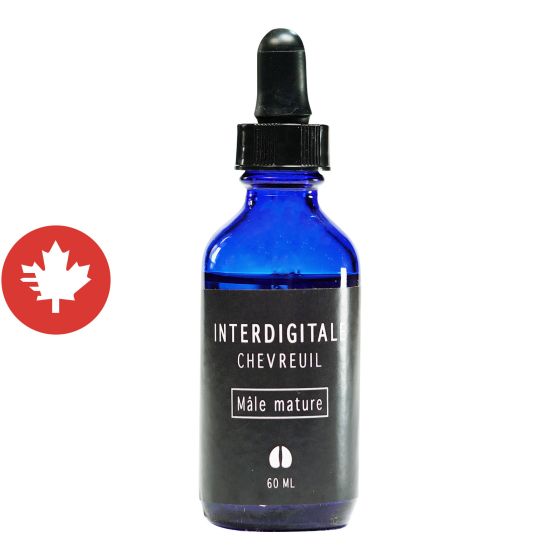 Leurre Interdigital de chevreuil, mâle mature, 60 ml