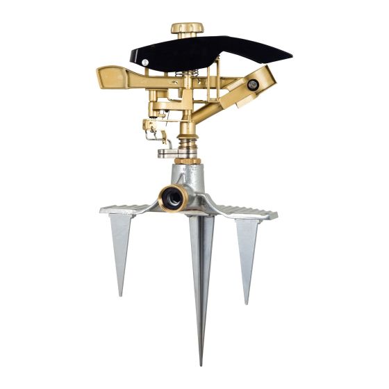 Metal Pulsating sprinkler with step spike