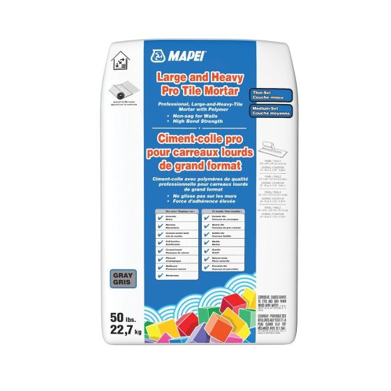 Tile Motar - Pro - Heavy Tile - Grey - 50 lb