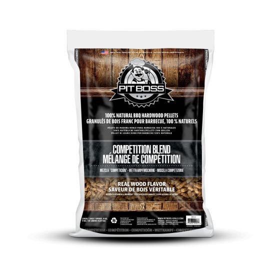 Granules de bois franc pour barbecue, mélange de compétition, 20 lb