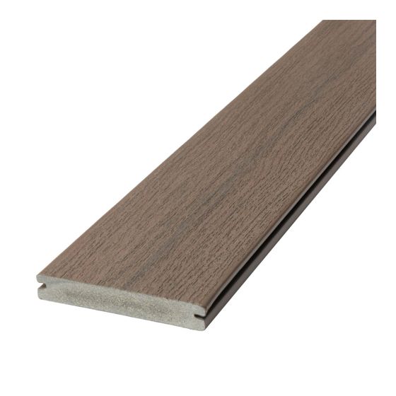 Planche de terrasse, composite, Vista, rainurée, ironwood, 7/8" x 5 1/2" x 20'