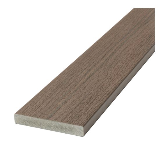 Planche de terrasse, composite, Vista, carré, ironwood, 7/8" x 5 1/2" x 16'