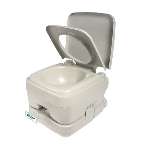 Toilette portative compacte et légère avec réservoir de chasse de 10 l