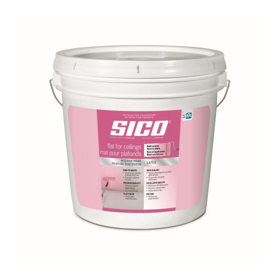 SICO Latex Ceiling Paint - Matt - Pink/White - 7,57 l
