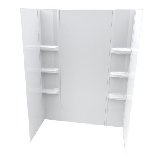 Smooth Bathtub Wall Kit - 60" x 36" x 80" - 5 Pieces