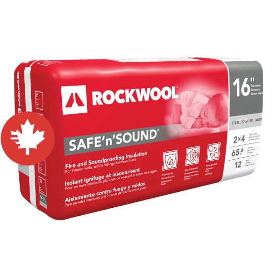 S&S Rockwool Mineral Wool - 6" x 16.25" x 48" - 32.5 sq. ft