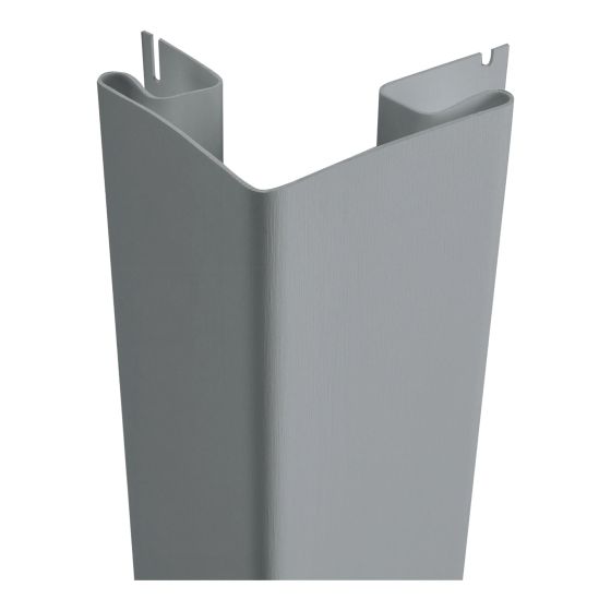 Vinyl Outside Corner - Pewter - 3"