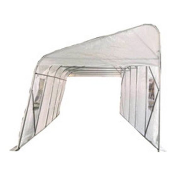 Toile pour abri d’auto, 10'6" x 20' x 7'