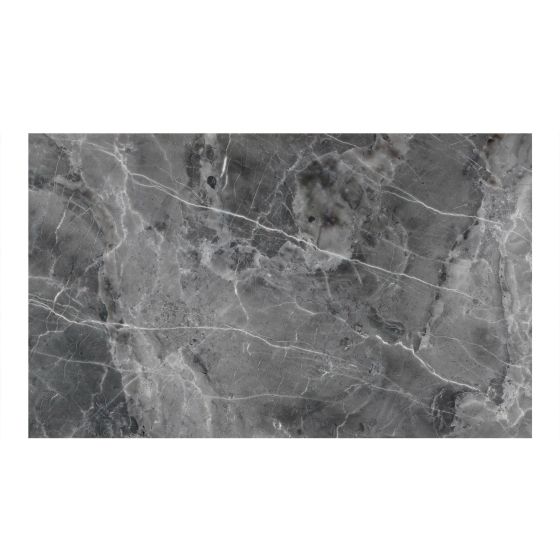 Wall Decor Panel - Glossy Storm Marble Pattern - 47 1/4" x 96"