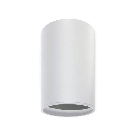Plafonnier à 1 lumière Lauren, blanc, 12 cm