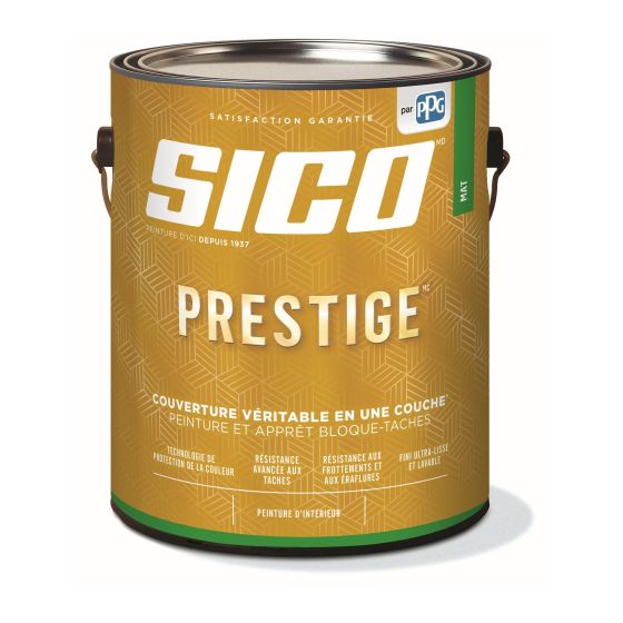 Peinture SICO Prestige, Mat, Base 2, 3,78 l