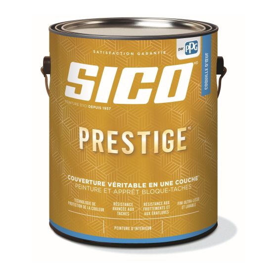 Peinture SICO Prestige, Coquille d'oeuf, Base 1, 3,78 l