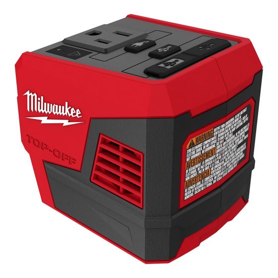 Powered Inverter for M18 Batteries - Cordless Lithium-Ion - 175 W, 18 V