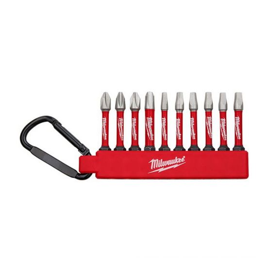 Ensemble d'embouts Phillips/carrés pour tournevis à chocs SHOCKWAVE