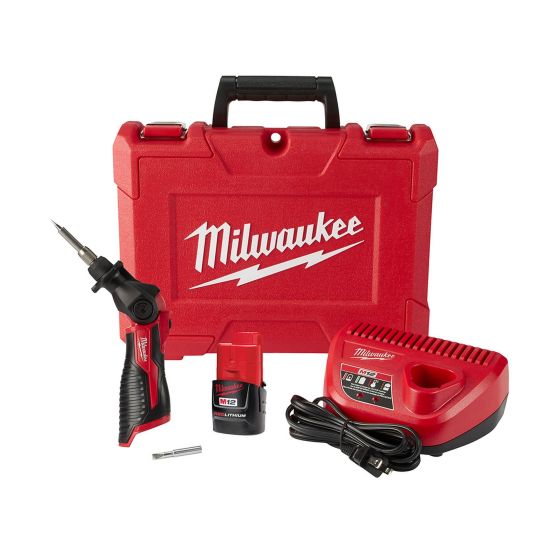 M12 Cordless Soldering Iron Kit - Lithium-Ion - 12 V