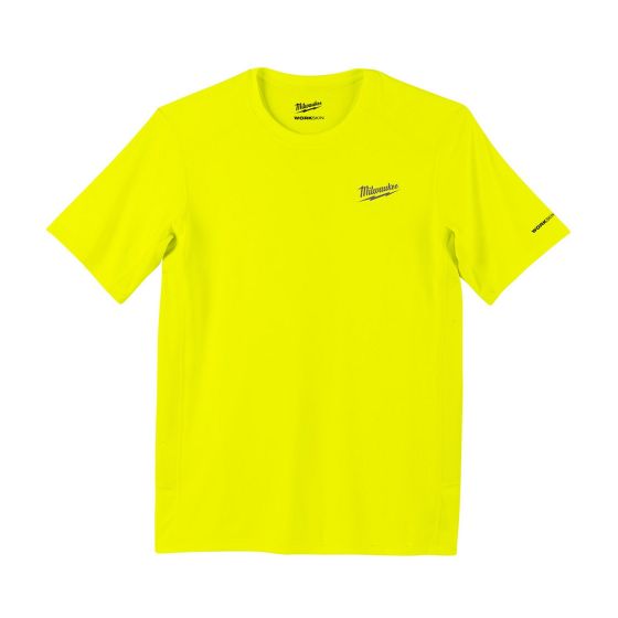 WORKSKIN Men's T-Shirt - Yellow - Size X-large