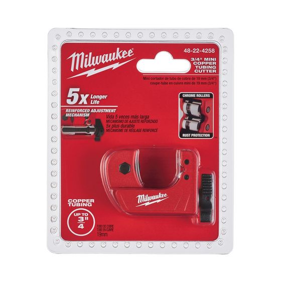 Mini coupe-tube de cuivre, 3/4"