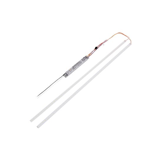 Ensemble de bandes lumineuses DEL linéaires, 46 W, 5 000 K, 2 morceaux