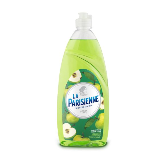 La Parisienne Dishwashing Liquid - Green Apple - 740 ml