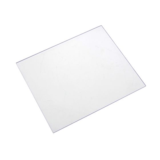 Lentille de remplacement pour casque à abat-jour fixe, transparente, 4 1/2" x 5 1/4"