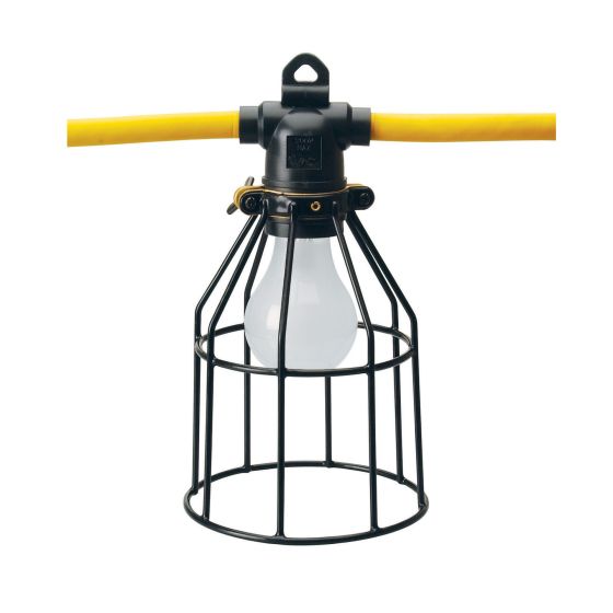 Cordon d’extension, 30 m, avec 10 supports et douilles pour ampoules