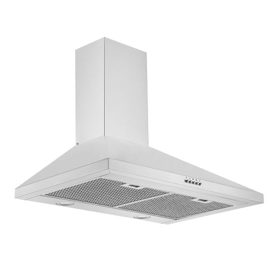Hotte murale pyr, 30'', 450 PCM, acier inoxydable