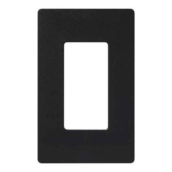 Screwless Wallplate - Claro - Simple - Black