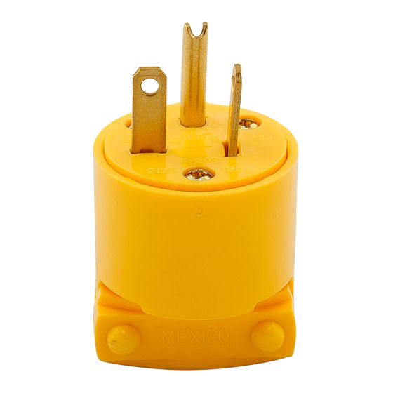 Fiche, vinyle, NEMA 5-20P, 20 A/125 V